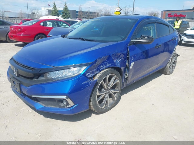 Aukcja sprzedaży 2019 Honda Civic Touring, vin: 2HGFC1F96KH105722, numer aukcji: 12596877
