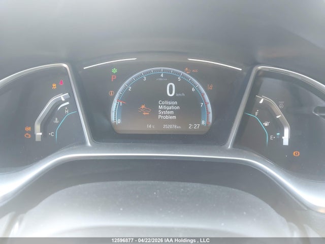 Aukcja sprzedaży 2019 Honda Civic Touring, vin: 2HGFC1F96KH105722, numer aukcji: 12596877