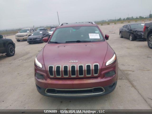 12596889 :رقم المزاد ، 1C4PJMDS0GW161454 vin ، 2016 Jeep Cherokee Limited مزاد بيع