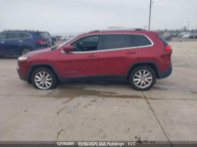 12596889 :رقم المزاد ، 1C4PJMDS0GW161454 vin ، 2016 Jeep Cherokee Limited مزاد بيع