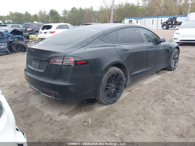 12596911 :رقم المزاد ، 5YJSA1E52NF485461 vin ، 2022 Tesla Model S Awd مزاد بيع
