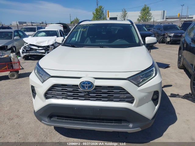 12596912 :رقم المزاد ، 2T3DWRFV7MW124906 vin ، 2021 Toyota Rav4 Hybrid مزاد بيع