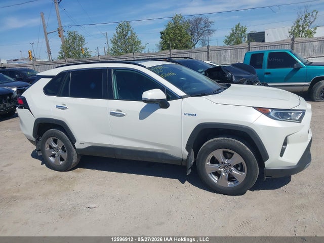 12596912 :رقم المزاد ، 2T3DWRFV7MW124906 vin ، 2021 Toyota Rav4 Hybrid مزاد بيع
