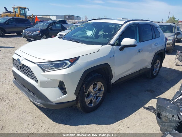 12596912 :رقم المزاد ، 2T3DWRFV7MW124906 vin ، 2021 Toyota Rav4 Hybrid مزاد بيع