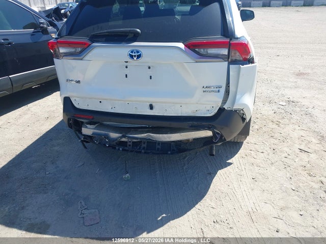 12596912 :رقم المزاد ، 2T3DWRFV7MW124906 vin ، 2021 Toyota Rav4 Hybrid مزاد بيع