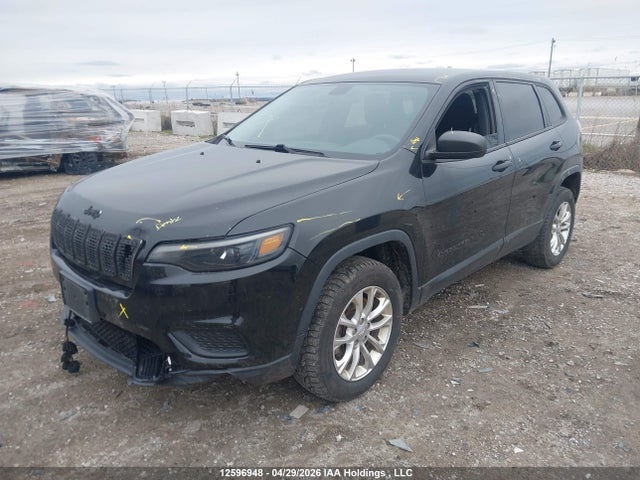 12596948 :رقم المزاد ، 1C4PJMAB5KD277225 vin ، 2019 Jeep Cherokee Sport مزاد بيع