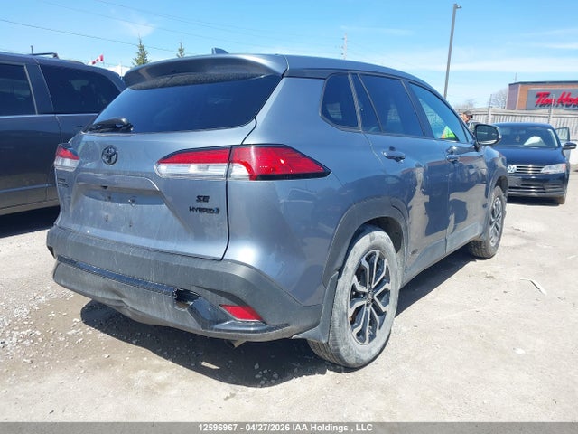 12596967 :رقم المزاد ، 7MUFBABG0RV036145 vin ، 2024 Toyota Corolla Cross Hybrid Se مزاد بيع