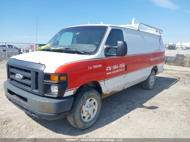 12596977 :رقم المزاد ، 1FTNS2EW4EDA58363 vin ، 2014 Ford E-250 Commercial مزاد بيع