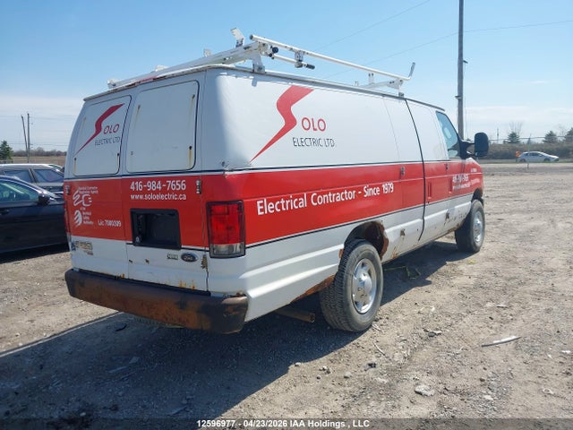 12596977 :رقم المزاد ، 1FTNS2EW4EDA58363 vin ، 2014 Ford E-250 Commercial مزاد بيع