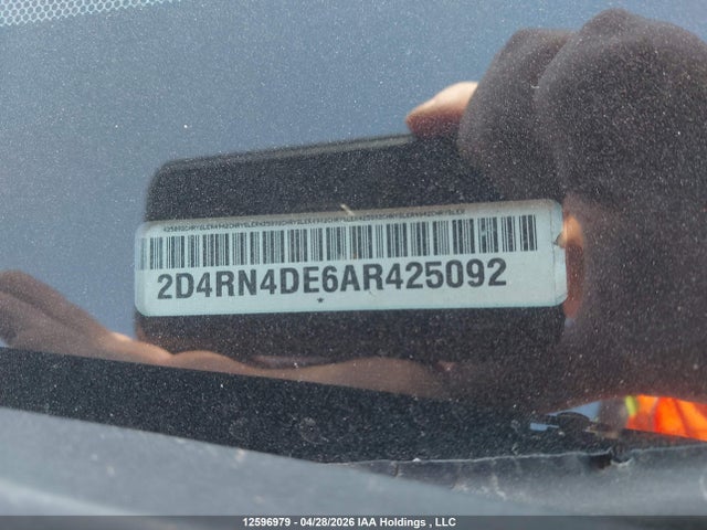 Продажа на аукционе авто 2010 Dodge Grand Caravan, vin: 2D4RN4DE6AR425092, номер лота: 12596979