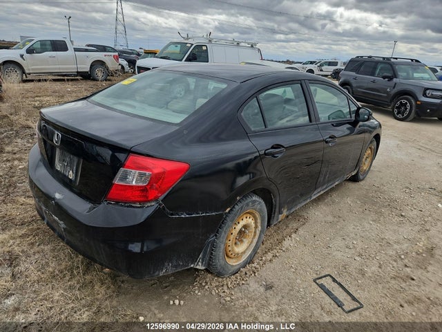 12596990 :رقم المزاد ، 2HGFB2F47CH105162 vin ، 2012 Honda Civic مزاد بيع