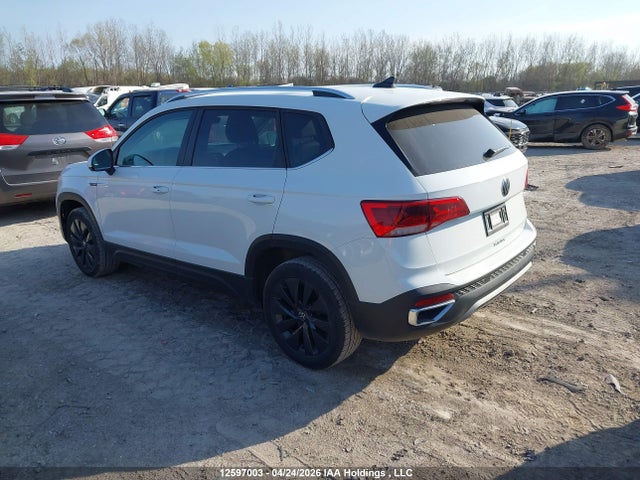 2024 Volkswagen Taos Se მანქანა იყიდება აუქციონზე, vin: 3VVSX7B27RM078444, აუქციონის ნომერი: 12597003