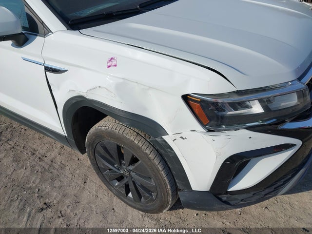2024 Volkswagen Taos Se მანქანა იყიდება აუქციონზე, vin: 3VVSX7B27RM078444, აუქციონის ნომერი: 12597003