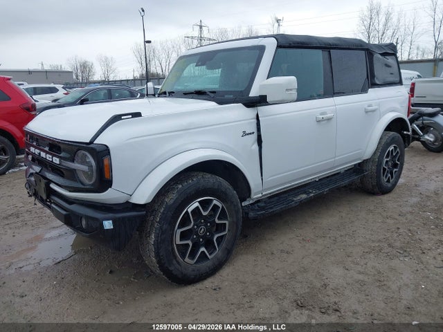 Продажа на аукционе авто 2023 Ford Bronco Outer Banks, vin: 1FMDE5BH6PLB50086, номер лота: 12597005