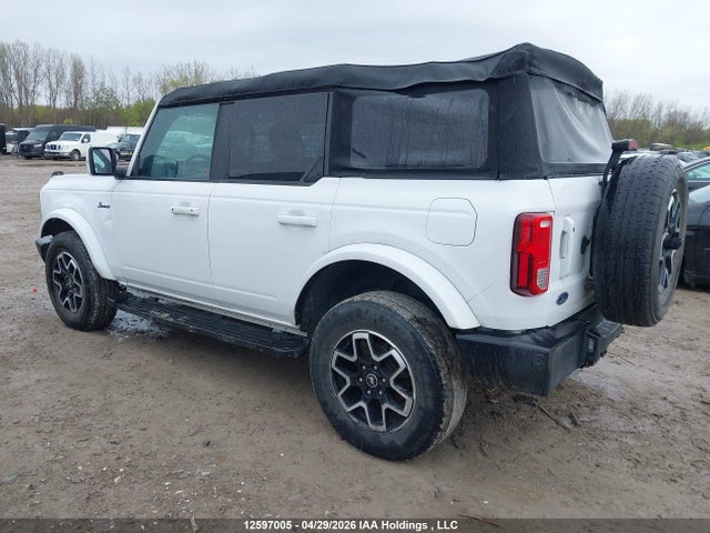 Продажа на аукционе авто 2023 Ford Bronco Outer Banks, vin: 1FMDE5BH6PLB50086, номер лота: 12597005