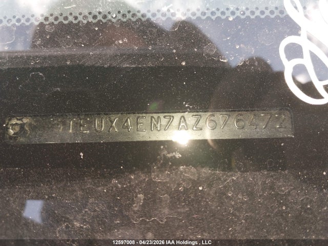12597008 :رقم المزاد ، 5TEUX4EN7AZ676472 vin ، 2010 Toyota Tacoma مزاد بيع