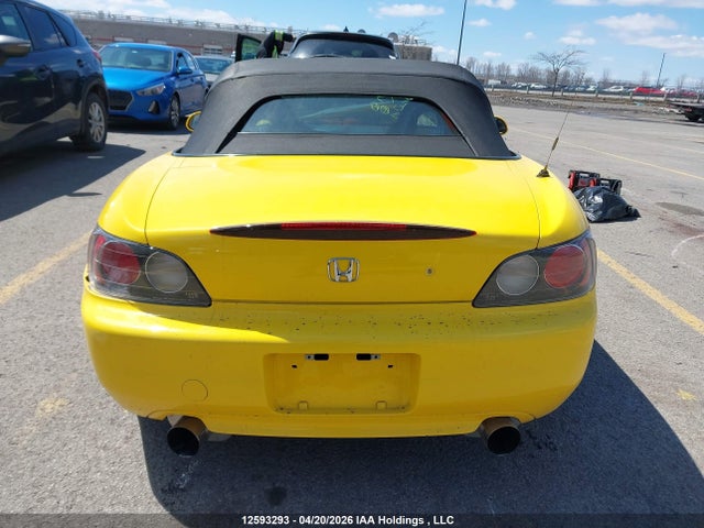 Aukcja sprzedaży 2002 Honda S2000, vin: JHMAP11492T002207, numer aukcji: 12593293