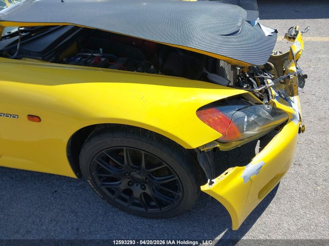 Aukcja sprzedaży 2002 Honda S2000, vin: JHMAP11492T002207, numer aukcji: 12593293