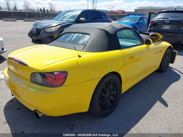 Aukcja sprzedaży 2002 Honda S2000, vin: JHMAP11492T002207, numer aukcji: 12593293