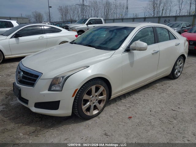 2013 Cadillac Ats Luxury მანქანა იყიდება აუქციონზე, vin: 1G6AB5RA1D0117571, აუქციონის ნომერი: 12597016