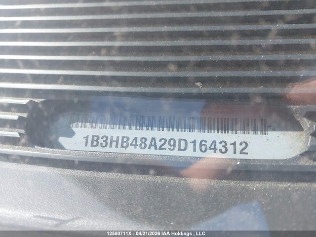 12580711 :رقم المزاد ، 1B3HB48A29D164312 vin ، 2009 Dodge Caliber Sxt مزاد بيع