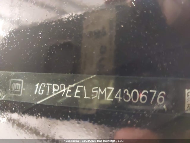 Продажа на аукционе авто 2021 Gmc Sierra 1500 At4, vin: 1GTP9EEL5MZ430676, номер лота: 12585469