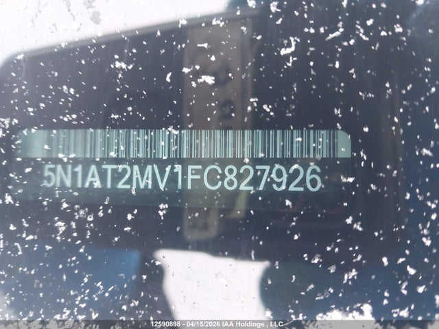 Продаж на аукціоні авто 2015 Nissan Rogue S/sl/sv, vin: 5N1AT2MV1FC827926, номер лоту: 12590898
