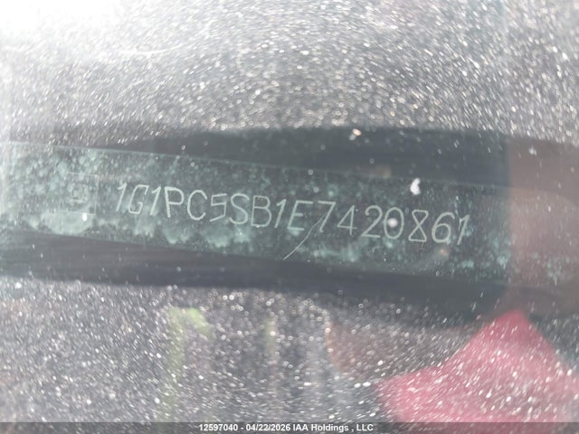 1G1PC5SB1E7420861 Chevrolet Cruze