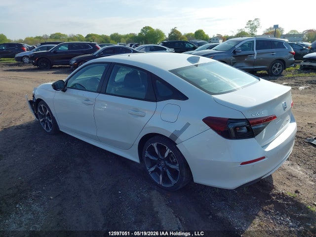 2025 Honda Civic Sport Hybrid/sport Touring Hybrid მანქანა იყიდება აუქციონზე, vin: 2HGFE4F83SH005323, აუქციონის ნომერი: 12597051