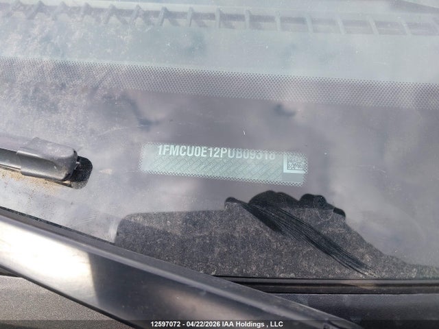 12597072 :رقم المزاد ، 1FMCU0E12PUB09318 vin ، 2023 Ford Escape مزاد بيع