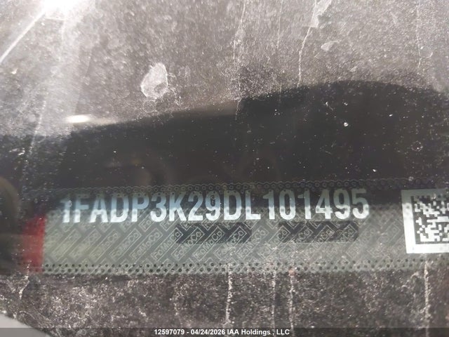 12597079 :رقم المزاد ، 1FADP3K29DL101495 vin ، 2013 Ford Focus Se مزاد بيع