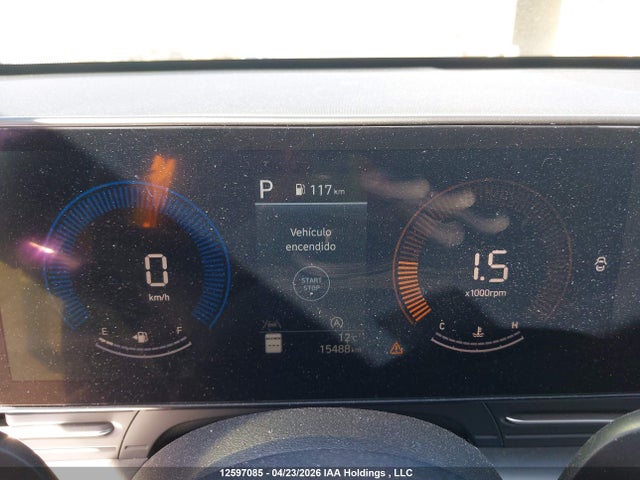 12597085 :رقم المزاد ، KM8HA3AB0SU332755 vin ، 2025 Hyundai Kona مزاد بيع