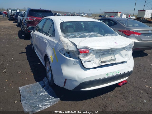 12597126 :رقم المزاد ، 5YFBPMBE1MP153776 vin ، 2021 Toyota Corolla Le مزاد بيع