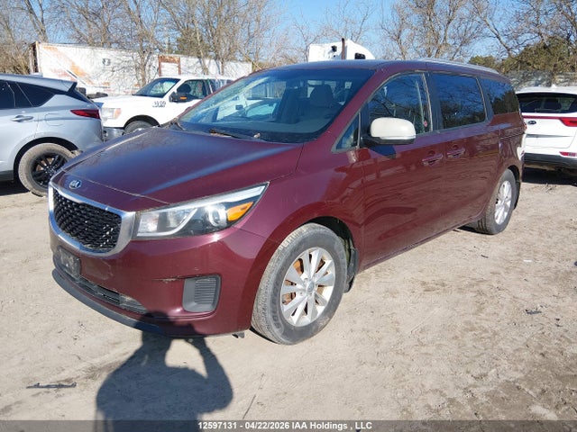 2016 Kia Sedona Lx მანქანა იყიდება აუქციონზე, vin: KNDMB5C19G6192068, აუქციონის ნომერი: 12597131