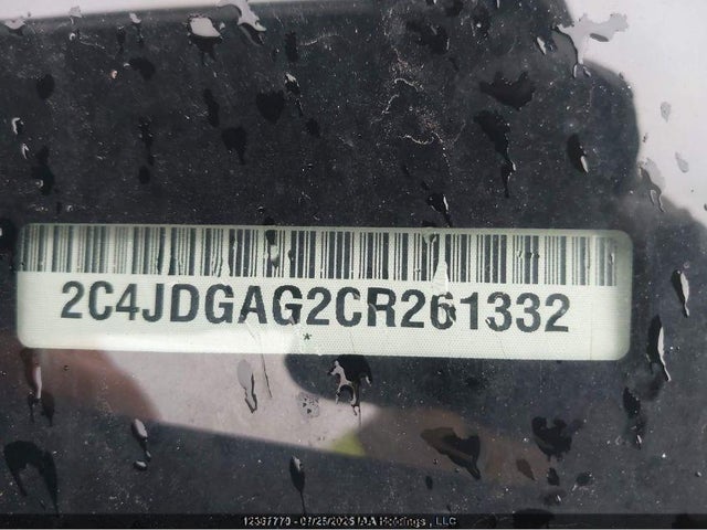 Aukcja sprzedaży 2012 Dodge Grand Caravan, vin: 2C4JDGAG2CR261332, numer aukcji: 12597133
