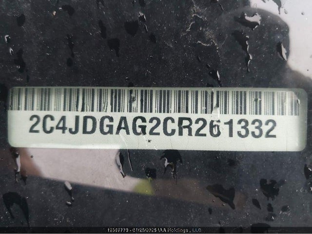 Aukcja sprzedaży 2012 Dodge Grand Caravan, vin: 2C4JDGAG2CR261332, numer aukcji: 12597133