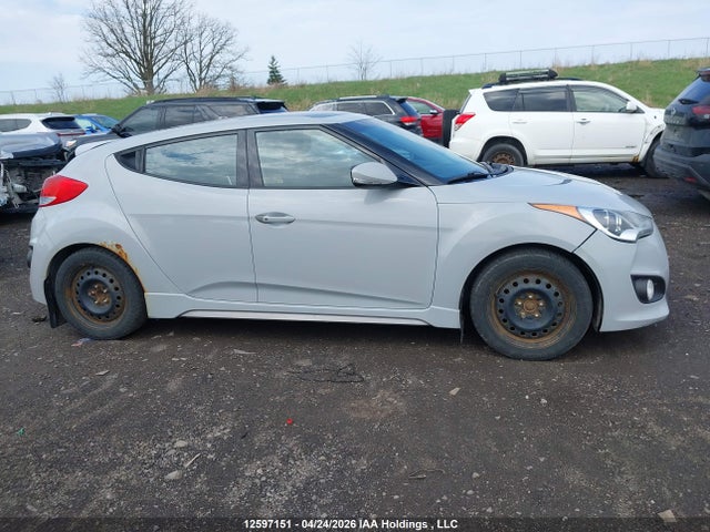 12597151 :رقم المزاد ، KMHTC6AE2FU217421 vin ، 2015 Hyundai Veloster Turbo مزاد بيع