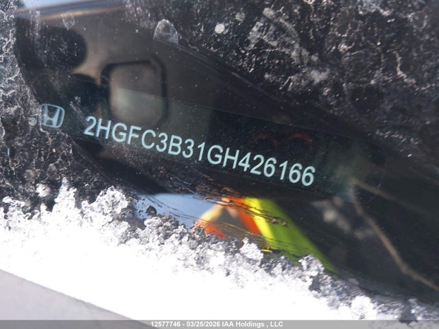 Aukcja sprzedaży 2016 Honda Civic Ex-t, vin: 2HGFC3B31GH426166, numer aukcji: 12577746