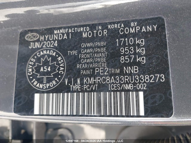 Hyundai Venue 2024 KMHRC8A33RU338273 Image 19