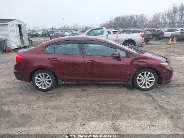Aukcja sprzedaży 2012 Honda Civic Exl, vin: 2HGFB2F9XCH018609, numer aukcji: 12597175