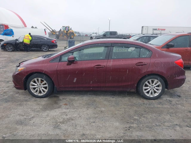 Aukcja sprzedaży 2012 Honda Civic Exl, vin: 2HGFB2F9XCH018609, numer aukcji: 12597175