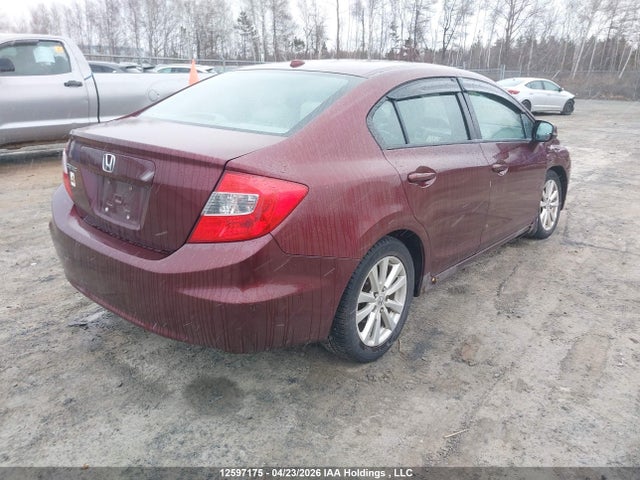Aukcja sprzedaży 2012 Honda Civic Exl, vin: 2HGFB2F9XCH018609, numer aukcji: 12597175