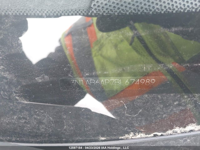 Продажа на аукционе авто 2011 Nissan Sentra 2.0/2.0s/sr/2.0sl, vin: 3N1AB6AP7BL674989, номер лота: 12597184