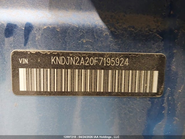 KNDJN2A20F7195924 KIA Soul