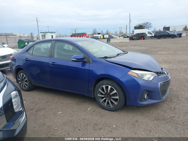 12597234 :رقم المزاد ، 2T1BURHE3EC164650 vin ، 2014 Toyota Corolla S مزاد بيع