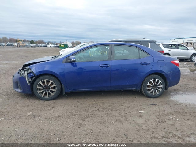 12597234 :رقم المزاد ، 2T1BURHE3EC164650 vin ، 2014 Toyota Corolla S مزاد بيع