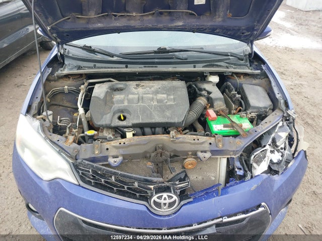 12597234 :رقم المزاد ، 2T1BURHE3EC164650 vin ، 2014 Toyota Corolla S مزاد بيع
