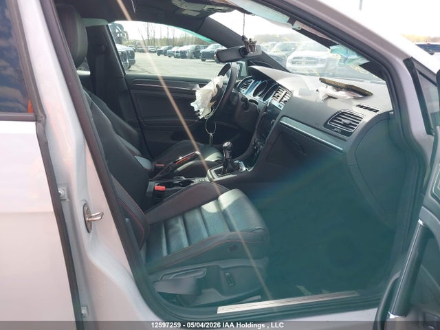 12597259 :رقم المزاد ، 3VW5T7AU8KM022123 vin ، 2019 Volkswagen Gti S/se/autobahn/rabbit Edition مزاد بيع