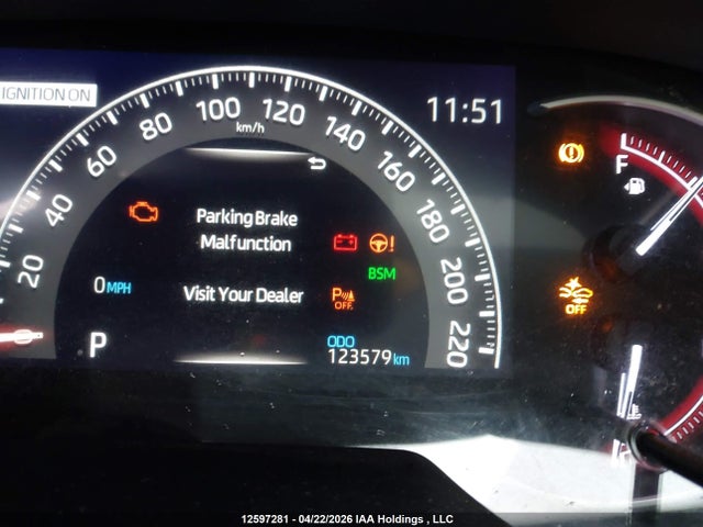 2020 Toyota Rav4 Limited მანქანა იყიდება აუქციონზე, vin: 2T3D1RFV7LC122281, აუქციონის ნომერი: 12597281