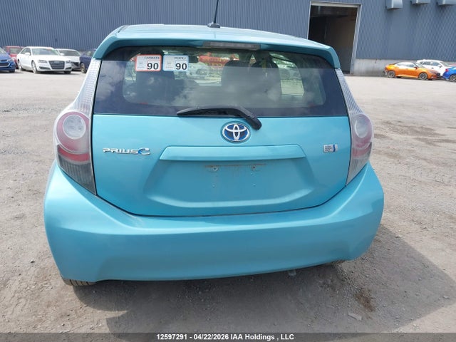 12597291 :رقم المزاد ، JTDKDTB39C1009798 vin ، 2012 Toyota Prius C Technology مزاد بيع